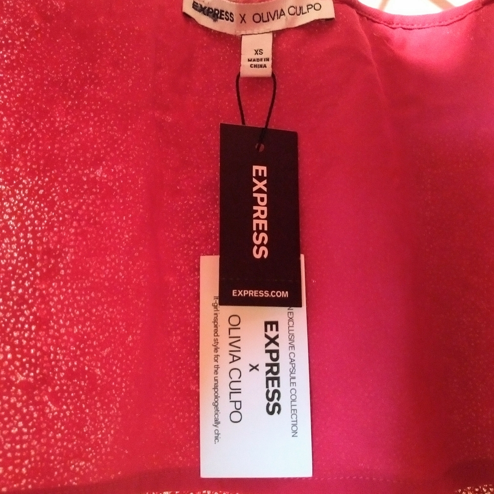 NWT Dazzle in Sparkle Criss-Cross Tank - Picture 12 of 12